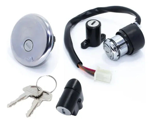 Conjunto de Travas Magnetron Suzuki Intruder 125 2002 em diante