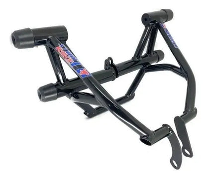 Protetor de Motor Stunt Race Street Cage Yamaha Factor 125 Fazer Factor 150 Preto Brilhante