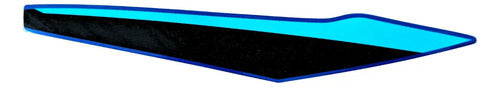 Adesivo da Carenagem Lateral do Farol Direita Yamaha Fazer Fz25 250 2025 Azul Metálico