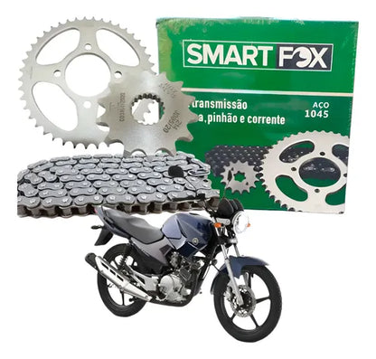 Kit Relação Smartfox sem Retentor Yamaha Factor 125 2003 a 2016 428H 120L 45/14T