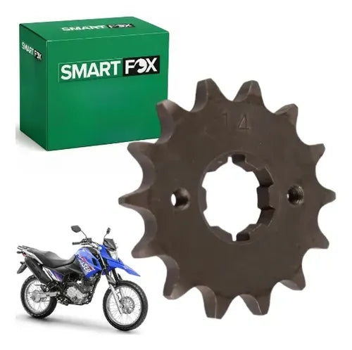 Pinhão de Transmissão Smartfox Yamaha Factor 125 Fazer Factor Crosser 150 14 Dentes