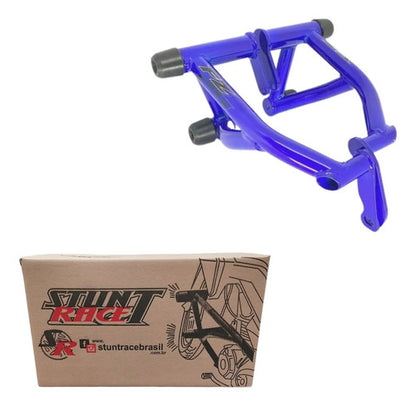Protetor de Motor Stunt Race Cage Yamaha Fazer Fz25 250 2018 em diante Azul Metálico
