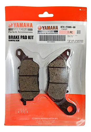 Pastilha de Freio Traseira Yamaha Xmax 250 2021 a 2025 Xmax 300 2021 a 2026