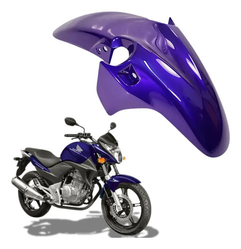 Paralama Dianteiro Paramotos Honda Cb 300r 2009 em diante Roxo Metálico