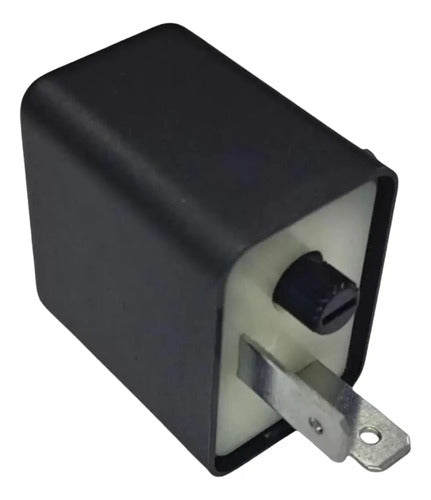 Relé de Pisca com Conector e Botão de Regulagem Smartfox Universal 12V 2 Pinos