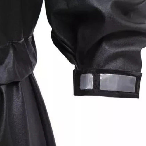 Capa de Chuva Conjunto Alba Europa PVC Masculina Preto