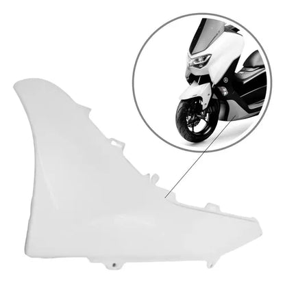 Moldura da Tampa Lateral Esquerda Yamaha Nmax 160 2021 a 2024 Branco