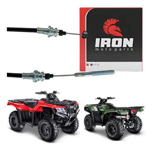 Cabo de Tração 4x4 Iron Honda Trx 420 Fourtrax 2014 a 2025