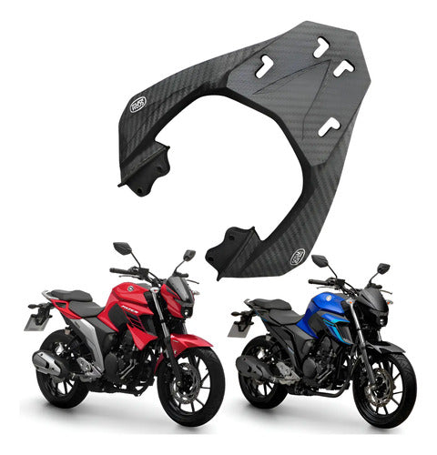 Suporte de Baú Bagageiro Scam Fiberforce Yamaha Fazer Fz25 250 2018 em diante