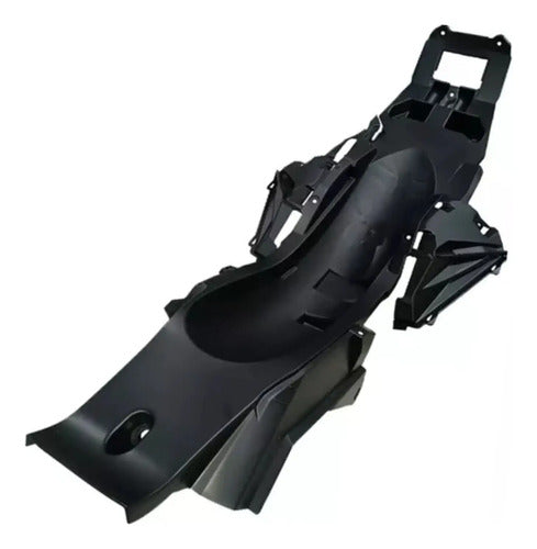 Paralama Traseiro Interno B Paramotos Honda Cg 160 Titan Fan Preto