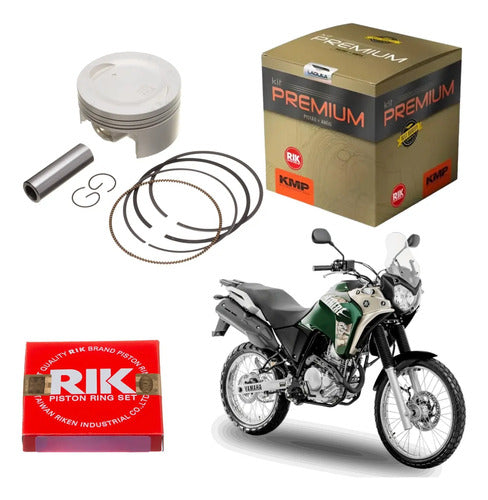 Kit Pistão com Anéis KMP Premium Yamaha Fazer Lander Ténéré 250 0,75 mm