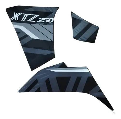 Kit Adesivos da Tomada de Ar Direita Yamaha Lander 250 2020 a 2021 Preto