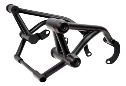 Protetor de Motor Stunt Race Cage BMW G 310 Gs 2018 em diante G 310 R 2017 em diante Preto Brilhante