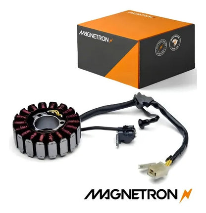 Magneto Estator com Bobina de Pulso Magnetron Honda Cb 300r 2009 a 2012
