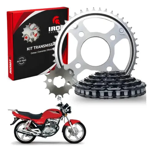 Kit Relação Iron sem Retentor Suzuki Gsr 150i 2011 a 2018 428H 116L 42/15T