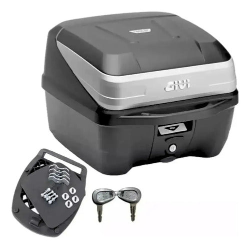 Bauleto Baú Traseiro Givi Traffic III T33NBR Monolock 33 Litros