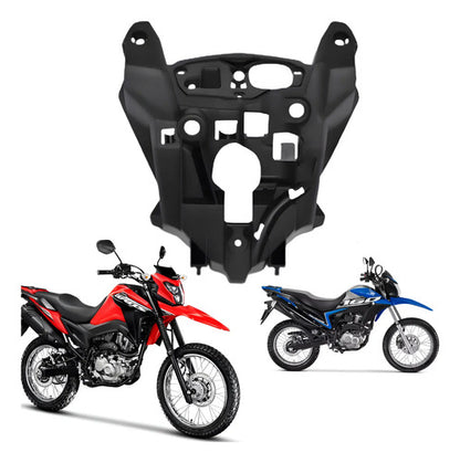 Carenagem Interna do Farol Paramotos Honda Bros 160 2018 a 2021 Preto