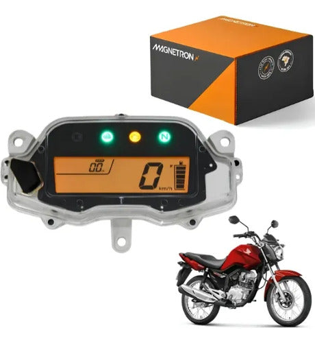 Medidor Painel Velocímetro Magnetron Honda Cg 150 Fan Start Cargo 2013 a 2015