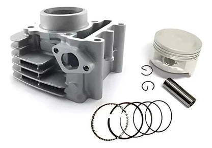 Kit Cilindro Pistão e Anéis Smartfox Yamaha Crypton 115 2009 a 2015