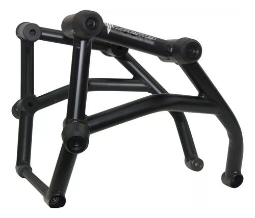 Protetor de Motor Stunt Race Cage Yamaha Tracer 900 Mt-09 Preto Fosco