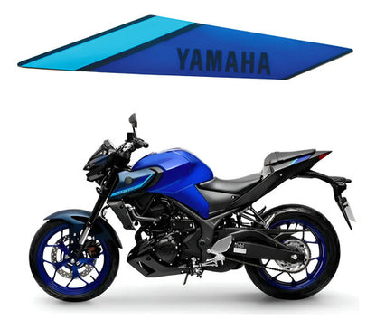 Adesivo da Rabeta Lateral Esquerda Yamaha Mt-03 2023 a 2025 Azul