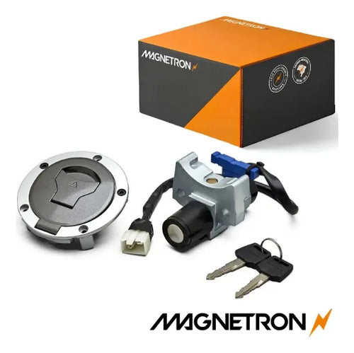 Conjunto de Travas Magnetron Honda Cg 160 Fan Start Cargo 2016 a 2017