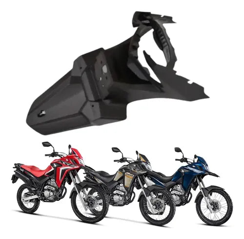 Paralama Traseiro Suporte de Placa Paramotos Honda Xre 300 2019 em diante