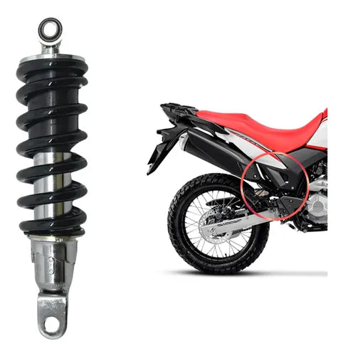 Amortecedor Traseiro Central Pro-Link Smartfox Honda Xre 300 2009 a 2020 Cromado