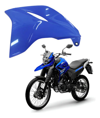 Tomada de Ar Esquerda Yamaha Lander 250 2020 a 2025 Azul