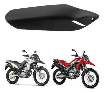 Protetor do Escapamento Paramotos Honda Xre 300 2010 a 2018 Preto Fosco