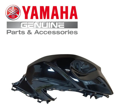 Carenagem Capa do Tanque Direita Yamaha Fazer Fz25 250 2018 a 2024 Preto Brilhante