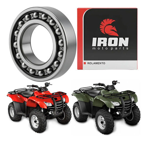 Rolamento do Virabrequim Iron Honda Trx 420 Fourtrax 2008 a 2013