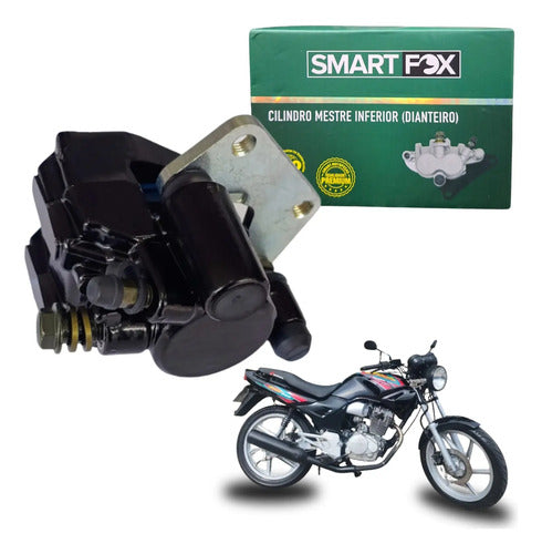 Pinça de Freio Dianteira Smartfox Honda Cg 125 Titan 2000 a 2004 Cbx 200 Strada 1994 a 2002