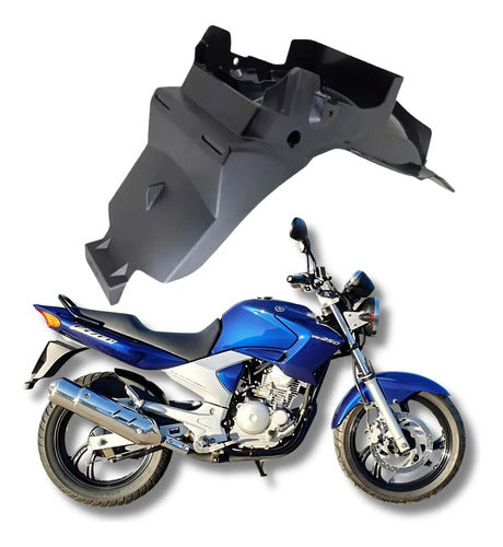Paralama Traseiro Yamaha Fazer 250 2006 a 2011 Preto