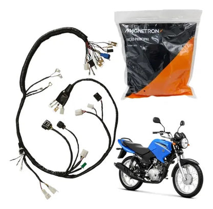 Fiação Chicote Elétrico Principal Magnetron Yamaha Factor 125 2011 a 2013 Partida Elétrica