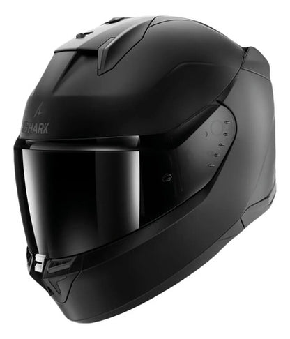 Capacete Shark D-Skwal 3 Blank com Óculos Solar Interno Preto Fosco