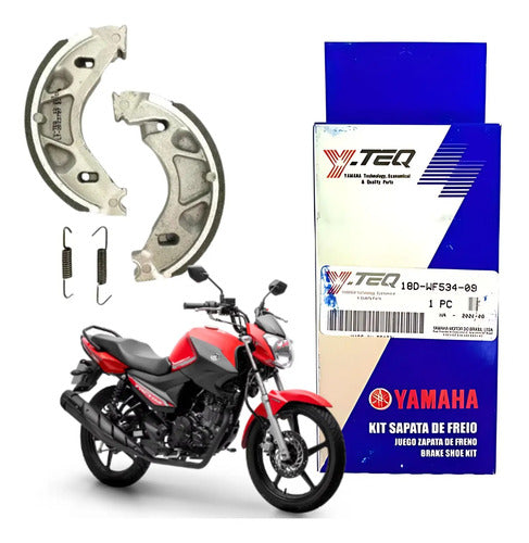 Patim Lona de Freio Traseira Y-TEQ Yamaha Factor 125 Factor Fazer Crosser 150 Fazer 250