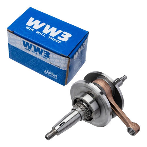 Virabrequim Completo com Biela WW3 Yamaha Fazer Factor Crosser 150 2016 a 2024