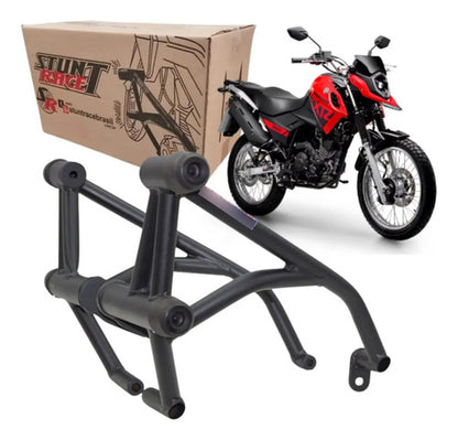 Protetor de Motor Stunt Race Street Cage Yamaha Crosser 150 2014 a 2024 Preto Fosco