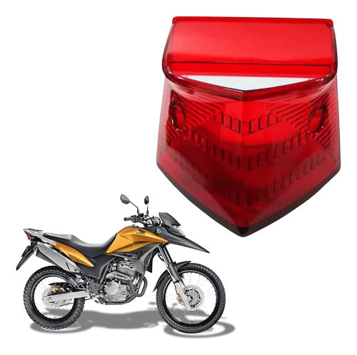 Lente da Lanterna Traseira Paramotos Honda Xre 300 2009 a 2015 Cb 300r Vermelho