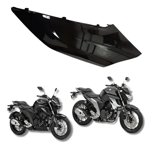 Tomada de Ar Direita Yamaha Fazer Fz25 250 2018 a 2021 Preto Brilhante