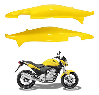 Par de Rabetas Laterais Paramotos Honda Cb 300r 2012 Amarelo