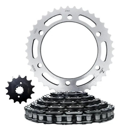 Kit Relação Iron sem Retentor Honda Sahara 300 2024 em diante 520H 110L 40/14T