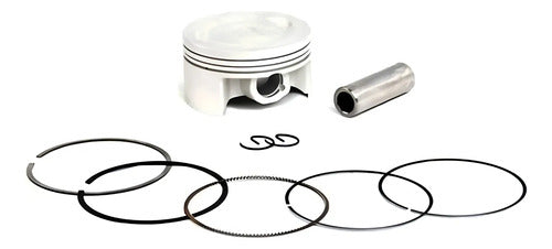 Kit Pistão com Anéis Magnetron Honda Pcx 150 2013 a 2015 0,75 mm