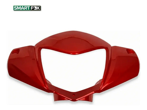 Carenagem do Farol Smartfox Shineray Jet 50 2013 a 2025 Jet 125 2023 a 2025 Vermelho