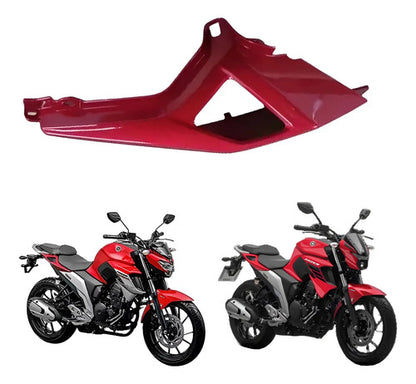 Rabeta Lateral Esquerda Yamaha Fazer Fz25 250 2020 a 2024 Vermelho