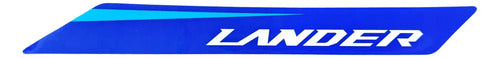 Adesivo da Tampa Lateral Esquerda Yamaha Lander 250 2021 a 2024 Azul
