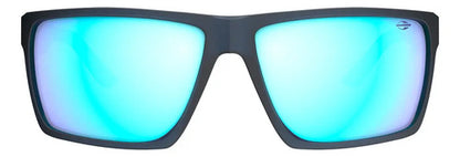 Óculos De Sol Mormaii Carmel 2 Azul Com Lente Espelhada E Proteção Uv Azul Degradê Lente Azul