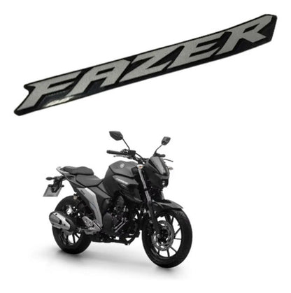 Adesivo da Aba do Tanque Direita Yamaha Fazer Fz25 250 2022 a 2023 Preto