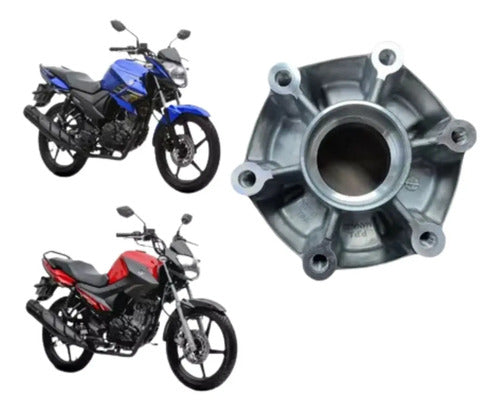 Flange da Coroa Yamaha Factor 125 2014 em diante Factor 150 2016 a 2025 Fazer 150 2014 a 2025
